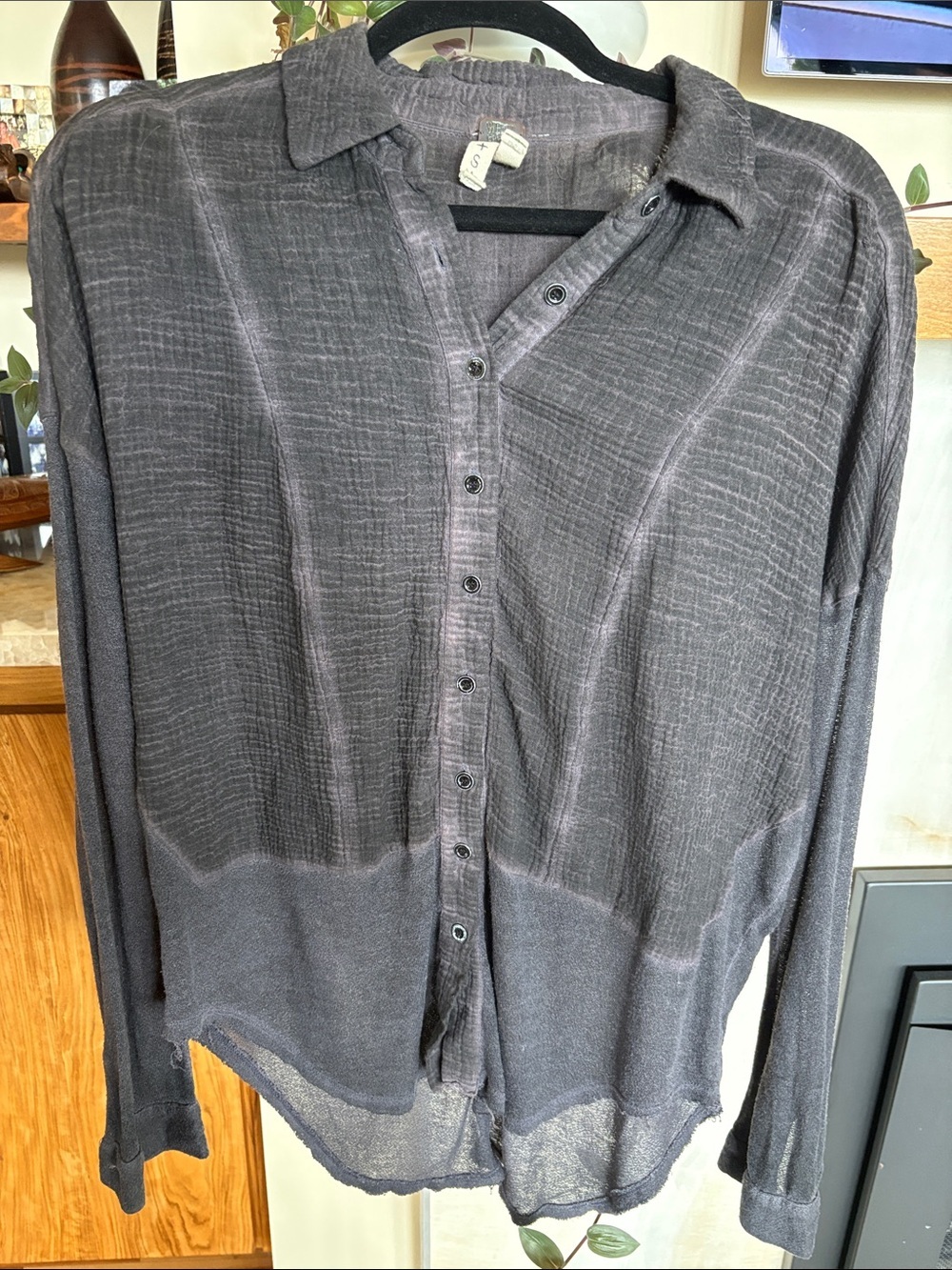 Free People We The Free Two-fer Button-Down Shirt